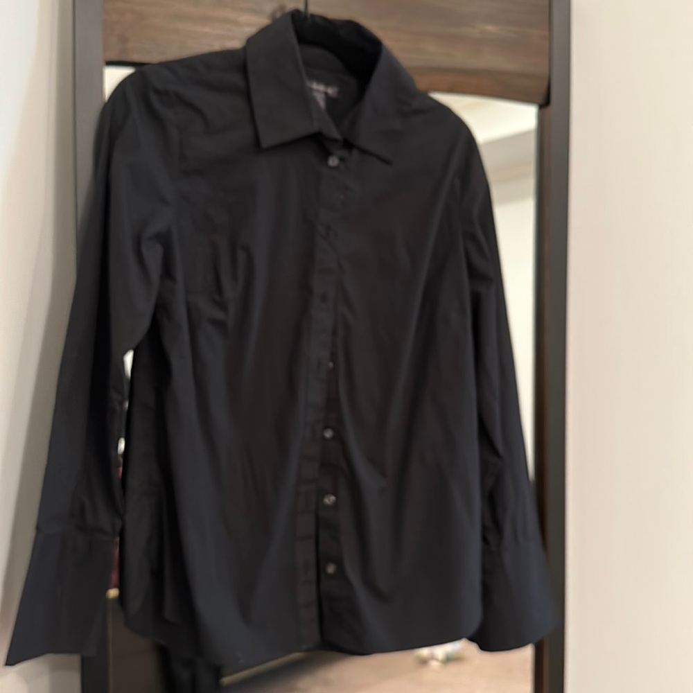 Banana republic button down cotton shirt size 12